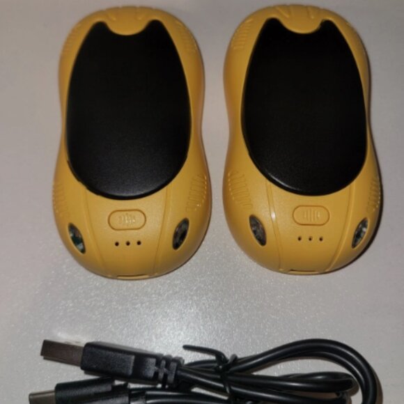 Unbranded Handwarmers, Yellow, Car shape - Picture 1 of 3